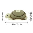 thumbnail image 3 of BKER Turtle For Puppy Interactive Sniffing And Grabbing Doll Soft, 3 of 5