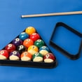 thumbnail image 3 of GSE Games & Sports Expert Black Plastic Billiard Ball Rack. 8 Ball Triangle & 9 Ball Diamond Pool Ball Rack for 2-1/4" Pool Balls, 3 of 8