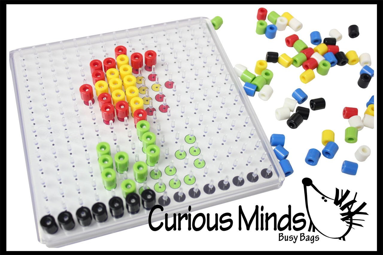 light pegboard toy