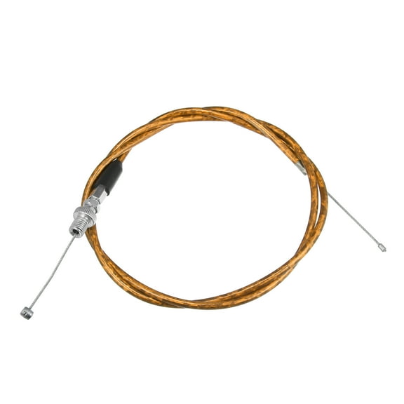 120cm 47.24" Motorcycle Throttle Cable Wire Lines for 50cc-250cc ATV Quad Bike Gold Tone