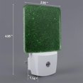 thumbnail image 2 of Balery Emerald Green Sparkling Luz Nocturna LED con Sensor Automático, Enchufe con Sensor Crepuscular, Luz Suave de 0.5W para Dormitorio, Pasillo, Baño-EU, 2 of 7