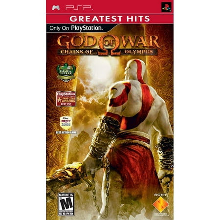 God of War Chains of Olympus - Sony PSP (Refurbished) [video (Best God Of War For Psp)