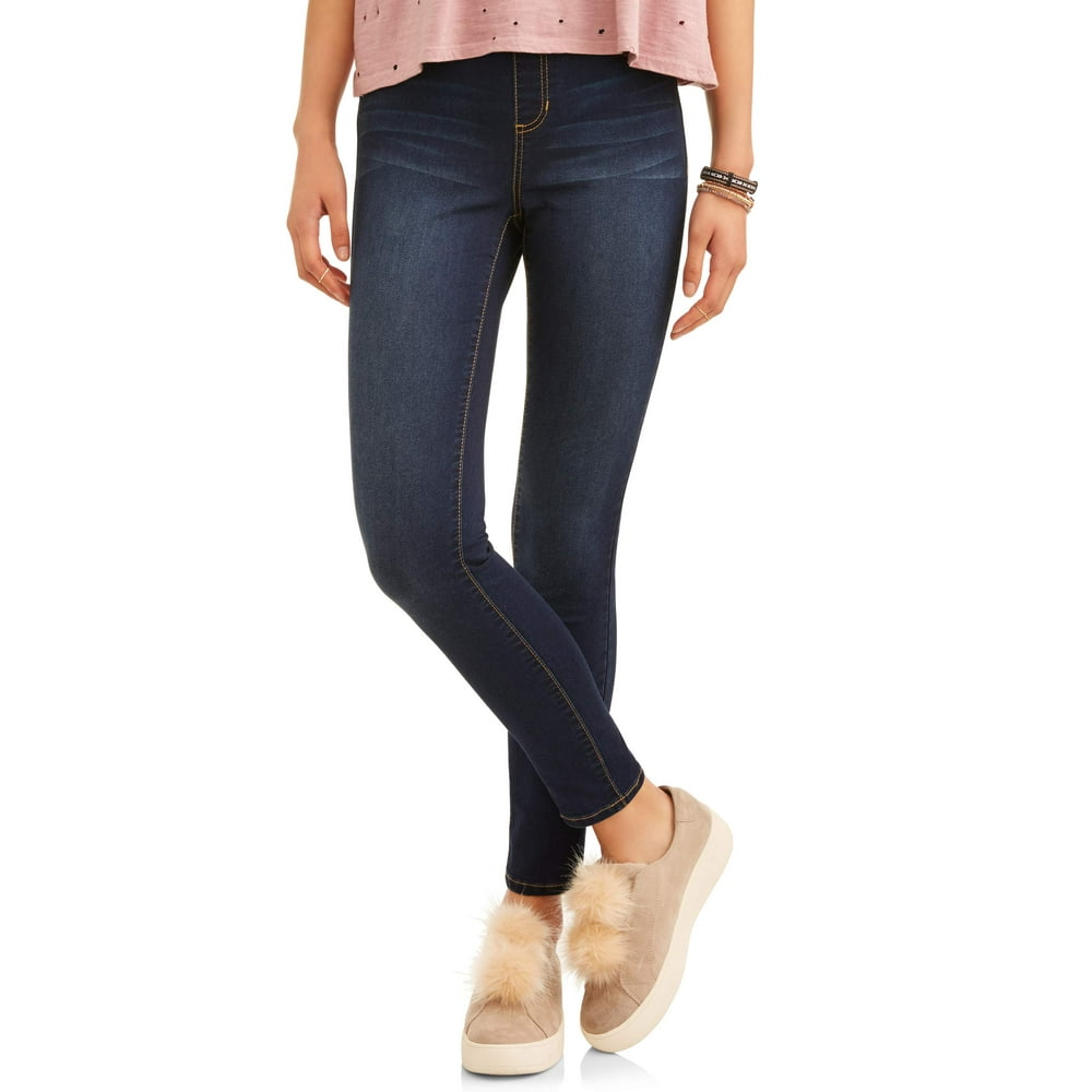 No Boundaries - No Boundaries Juniors' mid-rise pull-on jeggings (color & denim washes