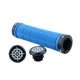 thumbnail image 2 of Funda de Manillar Funda a Prueba de Golpes Goma Ciclismo Anti-Grip Enrejado azul Zulema Puños de manillar de bicicleta, 2 of 7