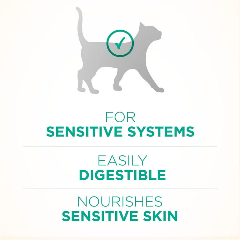 Purina ONE Adult Sensitive Skin and Stomach Natural Turkey Recipe Dry Cat Food 16 lb. Bag