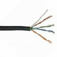 thumbnail image 1 of 131321-00 - CABLE CAT5E FT6 SOL BLK 1000 Pieds UTP 4/24AWG 350MHZ Plénum, 1 of 1
