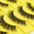thumbnail image 4 of Invisible band Lashes 10 Pairs 3D Faux Mink Lashes Natural short Transparent Terrier Lashes Clear Band Soft Eyelashes Extension, 4 of 7