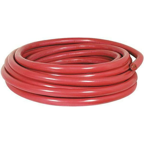 Quickcable Battery Cable, 1 AWG, Red, 25 ft 200205-396-025