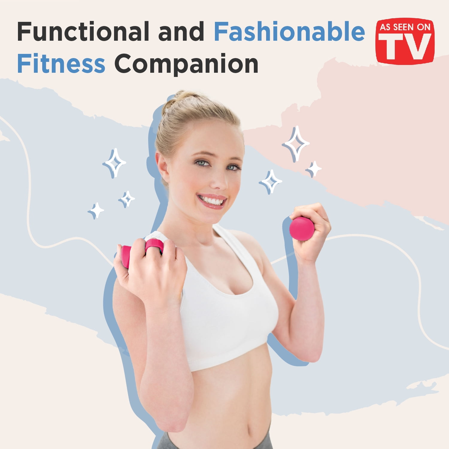 Dumbbell Go Pods Set of 4, Egg Weights, Add weight training for yoga, walking, jogging, water aerobics, high-intensity exercises, running, 1lb x 2 and 0.5lb x 2