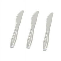Fineline Settings 2524-CL Clear Knivess- BULK