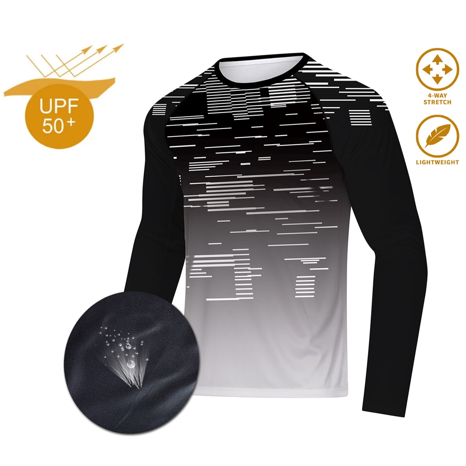 Men's Long Sleeve Shirt Sun Protection 