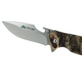 thumbnail image 5 of Ozark Trail 4.5 inch Folders for Camping Brown Liner Lock Stainless Steel Pocket Knife for Outdoors, 5 of 19