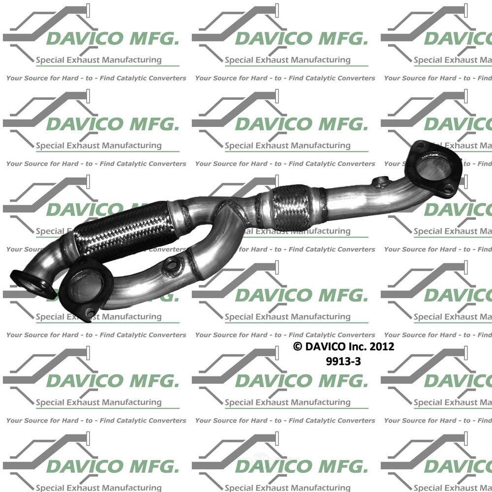 Davico Mfg 329913 Exact-Fit Exhaust Pipe