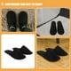 thumbnail image 3 of 2 pares de zapatillas de fieltro cómodas y sin deslizamiento para sauna de spa del hotel y uso de tela de fieltro unisex para hombres y mujeres desechables y portátiles de viajes portátiles, 3 of 8