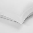 thumbnail image 3 of Superior 3-Piece Hanlon Cotton Blend Solid Duvet CoverSet, Full / Queen, White, 3 of 4