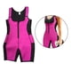 thumbnail image 3 of Traje de neopreno para sauna, moldeador completo, para sudar, para perder peso Rosa Roja XL, 3 of 9