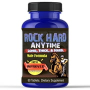 RH Anytime Natural Testosterone Supplement Boost Stamina, Strength, Energy 60 Pills