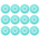 thumbnail image 1 of 12pcs Bbq Hollow Plate Plastic Dinner Plates Chic Barbecue Trays Barbecue Plate, 1 of 3