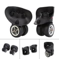 thumbnail image 3 of 1 Paire de Roues Pivotantes 360 de Remplacement pour Valise de Voyage en Plastique, 3 of 8