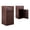 Red, variant on WARAYZ Trash Can Cabinet 40 Gallon, Hidden Garbage Bin Cabinet with Flip Top, Front Door, Waterproof, Pet-Proof, Large Capacity for Kitchen Restaurant, Red