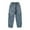 C10Sky Blue, variant on lnmuld Winter Pants Star Patch Wide Leg Jeans for Boys and Girls Size:9-10 Years