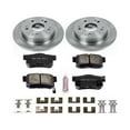 thumbnail image 3 of Power Stop Rear Stock Replacement Brake Pad and Rotor Kit KOE1243, 3 of 8