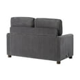 thumbnail image 5 of Serta Draper Loveseat Sleeper in Gray Fabric Upholstery, 5 of 5