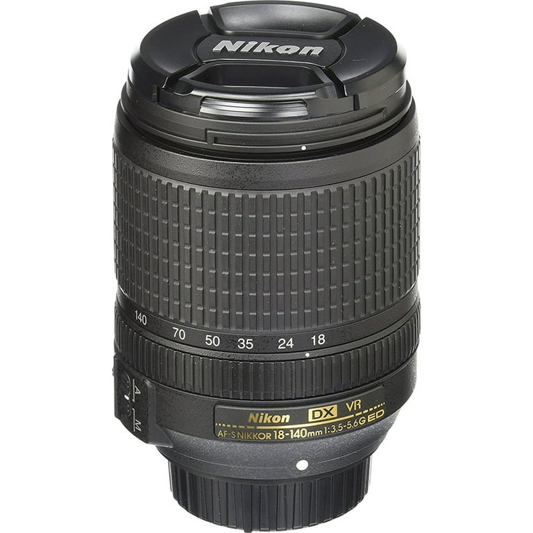 Nikon Nikkor AF-S DX 18-140mm f/3.5-5.6G ED VR Telephoto and Wide Angle  Zoom Lens