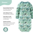 thumbnail image 6 of The Peanutshell Newborn Layette Gift Set for Baby Boys or Girls, Blue Green Wild Jungle, 16 Essential Pieces, 0-3 Months, 6 of 9