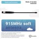 thumbnail image 5 of 2X Antena de 915 MHz, Ganancia de 8 DBi, Antena de Látigo Suave de Alcance, Omni SMA para Meshtastic, 5 of 5