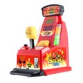 thumbnail image 1 of Kid-Friendly Mini Finger Boxing Game with Score Tracking & LED Lights - Safe Soft Rubber Interactive Parent-Child Toy with Task/Penalty Cards, Packaged in 17x20x28CM Display Window Box for Fun, 1 of 7