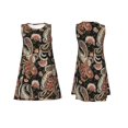 thumbnail image 7 of Logiee Paisley6 Print Summer Dresses for Women,Beach Sleeveless Flowy Pocket Tshirt Tank Sundresses,Women's Sleeveless Dress, 7 of 7