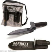 Garrett Edge Digger w/ Sheath & Camo Finds Pouch Combo