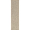 thumbnail image 2 of Nourison Courtyard 2' x 6' Jute Ivory Modern Rug, 2 of 10