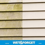 Wet & Forget Outdoor Moss, Mold, Mildew, Algae Stain Remover Multi-Surface Cleaner, Ready to Use, 64 Fluid Ounces, 4 Pack