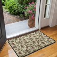 thumbnail image 2 of Beige Christmas Pine Cone Pattern Door Rugs,Washable Non Slip Door Mats Indoor,Decorative Door Mats,Entry Mat Indoor for Entrance,Bedroom,Kitchen,Bathroom,30"x17", 2 of 6