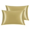 thumbnail image 1 of Paquete de 2 fundas de almohada de satén de seda sintética con cierre de sobre JFHHH pequeña, 1 of 1