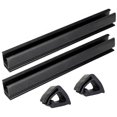 thumbnail image 1 of Kit de clips de montaje para parabrisas de carrito de golf para Club Car y Precedent, número de pieza 102163001, 102005801, color negro, 1 of 5