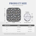 thumbnail image 3 of Daiia Lovely Penguin 2PCS Car Windshield Sun Shade, Foldable Sun Shield for Car Front Window, Auto Sun Blocker Visor Protector Universal for Truck SUV Pickup-Small, 3 of 7