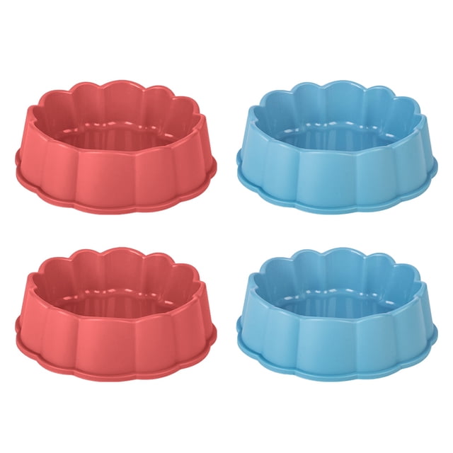 cuencos para perros, cuencos para gatos, cuencos de plástico adecuados para gatos, perros y animales pequeños. MFZFUKR BST3009581-4