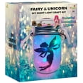 thumbnail image 1 of Craft Kit 2Pepers para hacer tu propio farol con forma de unicornio y hada, 1 of 7