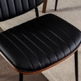 thumbnail image 4 of Walnut Bentwood Back Chairs for Dining / Natural Grain and Classic Style, 4 of 7