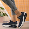 thumbnail image 4 of Women's Comfortable Working Nurse Shoes Non-Slip Adjustable Breathable Walking Buffer  Casual Sneakers for Gym Travel Work, 4 of 6
