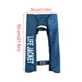 thumbnail image 5 of Infla automáticamente las chalecas de vida para adultos en traje de baño Rápido Inflación Múltiples colores Fácil Operación Nadadores Deportes acuáticos Azul profundo seitruly OD003370-10, 5 of 5