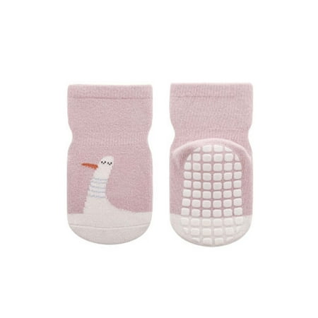 

BELLZELY Compression Socks for Women Clearance Toddler Boys Girls Cute Cartoon Socks Keep Warm Soft Non-slip Indoor Toddler Socks