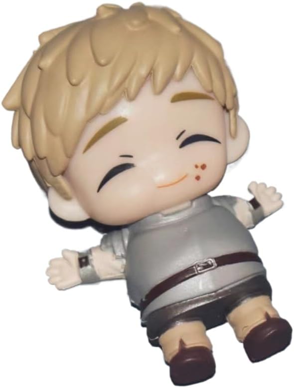 Leos Figure Marcille Figure q Version Lying Anime Figures 8cm/3.1inch Handmade PVC Cartoon Manga Character Model Craft Gift