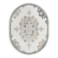 thumbnail image 3 of Unique Loom Parker Collection Area Rug - Kokulu (7' 10" x 10' Oval Ivory/Beige), 3 of 7