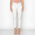thumbnail image 2 of Women's Ultra Stretchy Classic 5 Pocket Jeggings, Full Length, White, M, 2 of 7