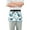 Cartoon Bubbles and Whale, variant on Cute Capybaras Server Apron with 3 Pockets Waterproof Waitress Waist Short Apron for Man Woman 12 Inches
