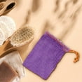 thumbnail image 3 of Harlier Natural Sisal Soap Bag, 5.1 x 3.9 Inches Mesh Exfoliating Soap Saver Bag, Soap Pouch with Drawstring Foaming and Drying Soap Holder for Shower Kitchen Bathroom Travel Hotel, 3 of 8